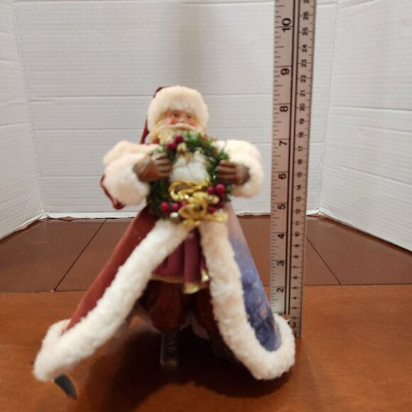 Thomas Kinkade OLD WORLD CHRISTMAS JOURNEY'S END 8" Santa Claus Figurine 37335 - Picture 10 of 10